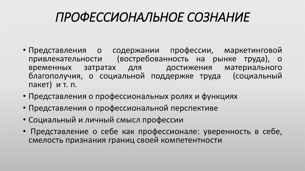 Развитие профессионального самосознания педагога схема