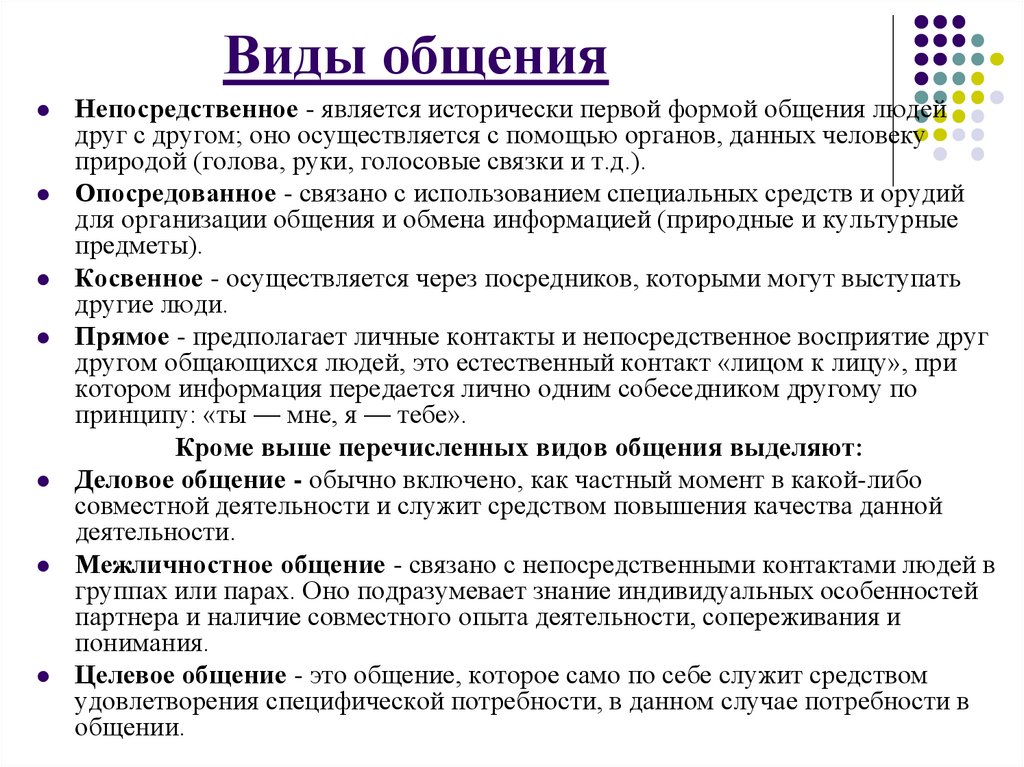 Составьте рассказ о своем общении используя следующий план какие виды общения вам