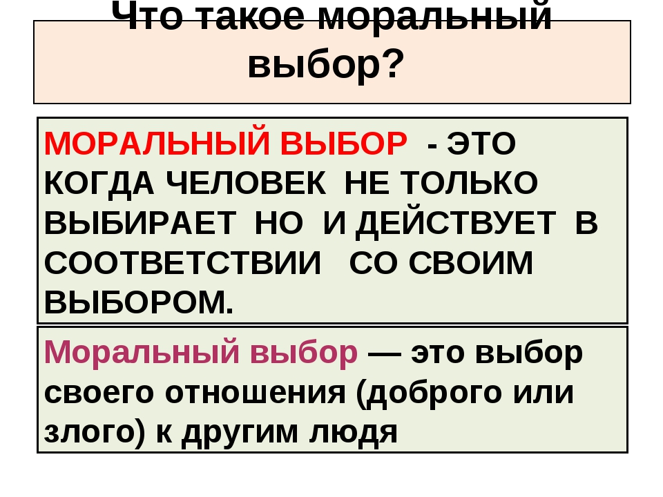 Презентация на тему моральный выбор это ответственность 8 класс обществознание