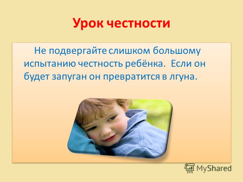 Честность и искренность проект