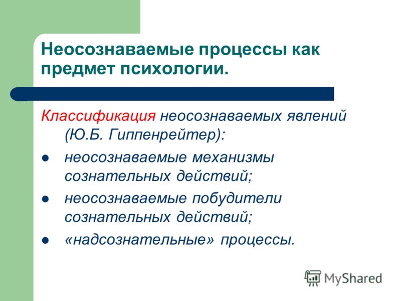 Бессознательные явления в психологии. Неосознаваемые процессы. Неосознаваемые психические явления Гиппенрейтер. Неосознаваемые психологические процессы. Неосознаваемые психические процессы, их классификация..