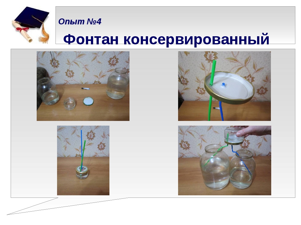 Проект по физике занимательные опыты по физике