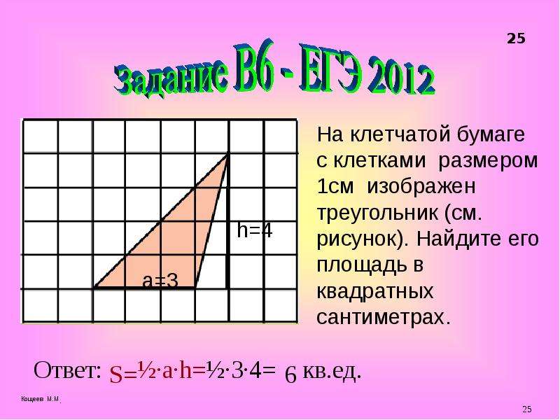 Запишите формулу для вычисления площади фигуры изображенной на рисунке 265