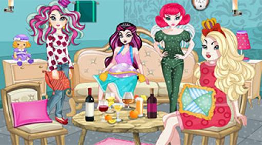 ever after high pajama party