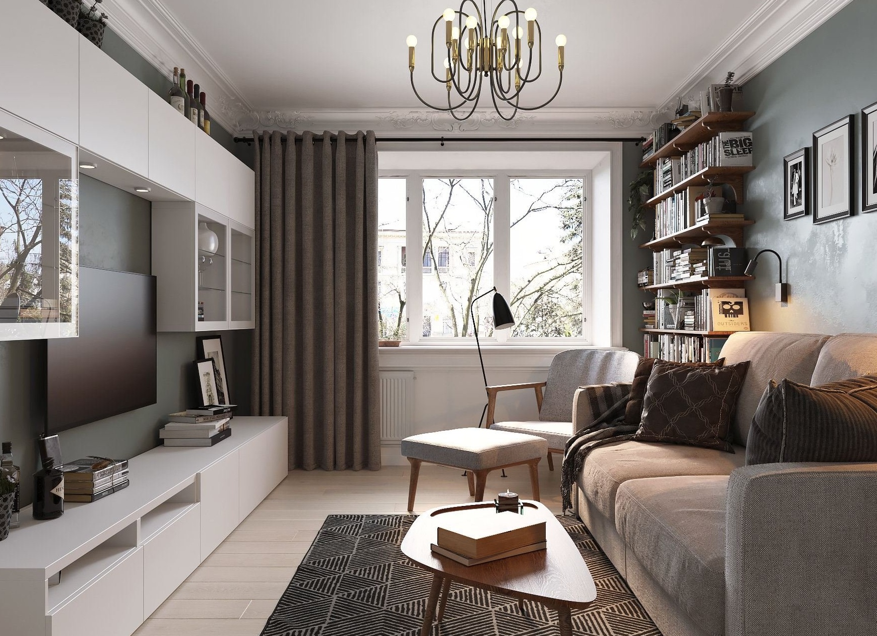 Как правильно расставить мебель в комнате