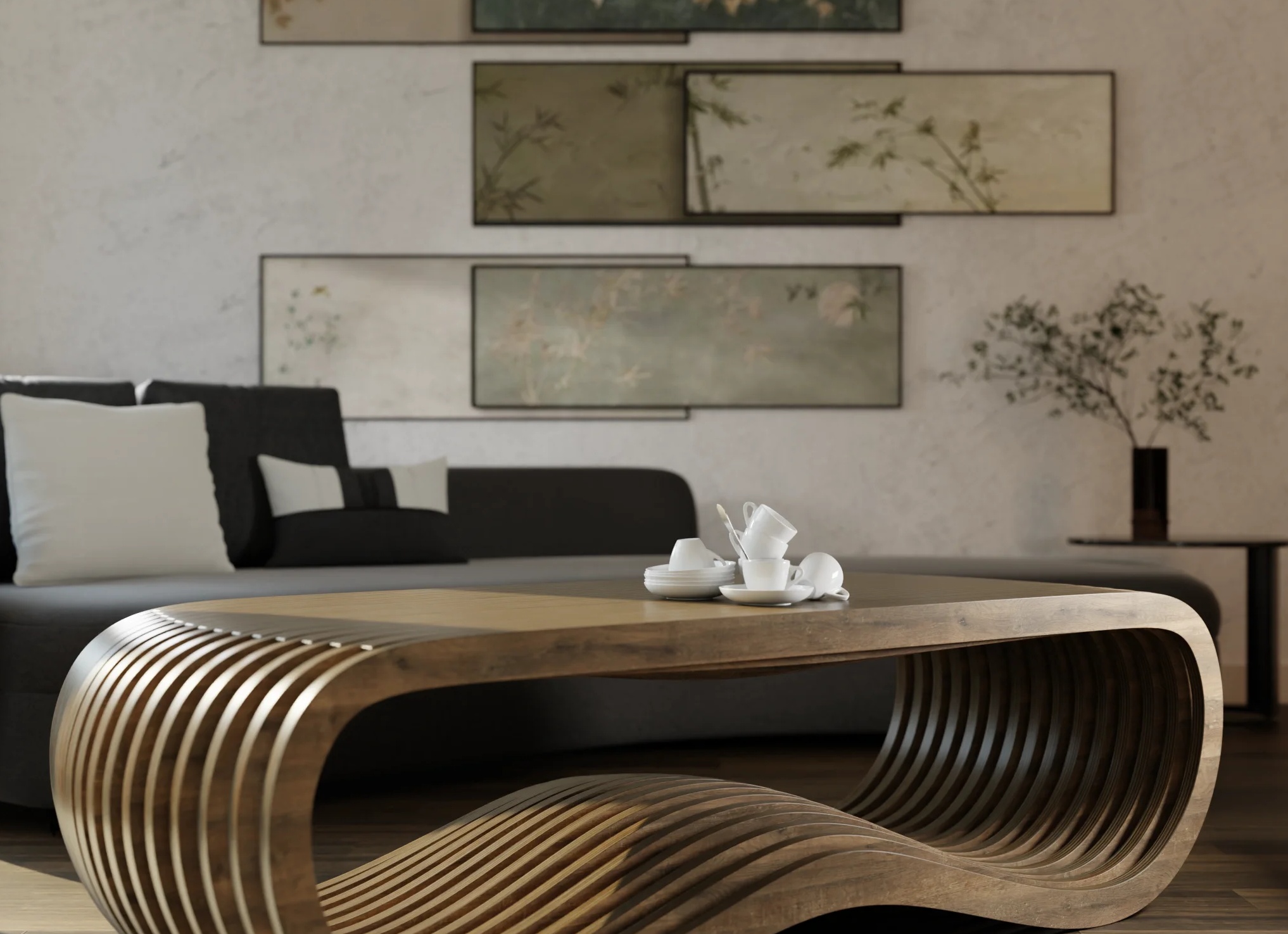 Дизайнерская мебель в параметрическом стиле