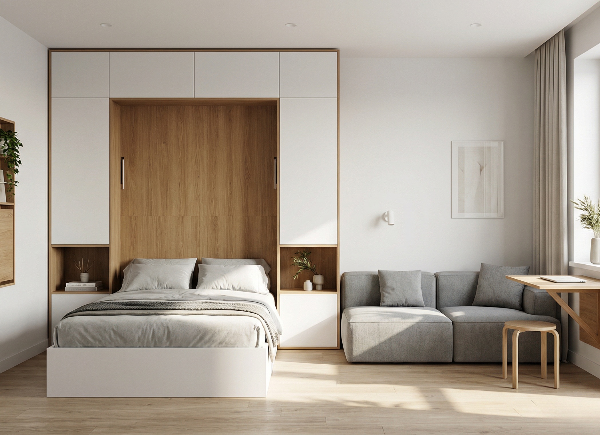 Мебель-трансформер и просторное жилье: актуальна ли трансформирующаяся мебель в больших квартирах?